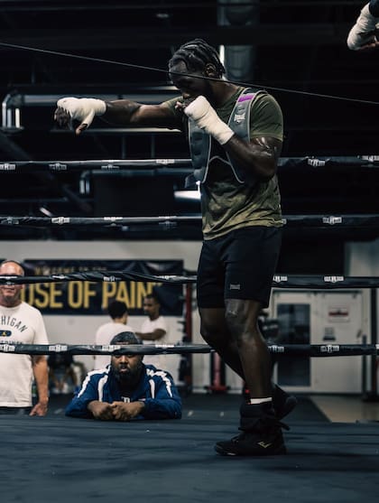 Terence Crawford subió de categoría para retar a Canelo (Instagram/@tbudcrawford)