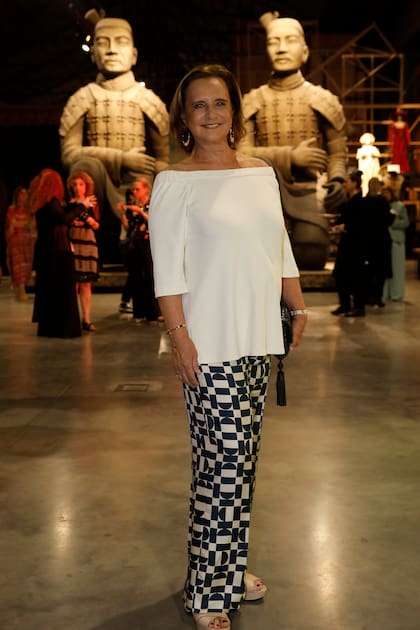 Teresa Bulgheroni, presidenta del Malba, en la gala anual de ALPI. El evento anual permite recaudar fondos para la ampliación y modernización de su sala de tecnología aplicada a la rehabilitación de pacientes con lesiones graves.