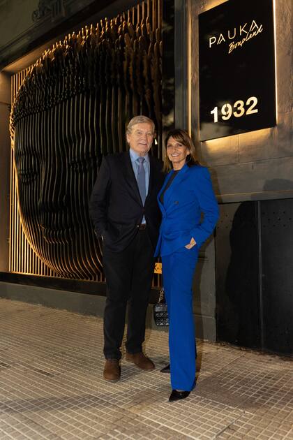 Teresa Calandra y su marido Gonzalo Bergada.