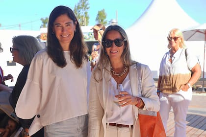 Teresa de Elizalde y Silvina Bidabehere