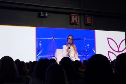 Teresa Vendramini, presidenta de la Sociedad Rural de Brasil, durante su participación en el 7° Congreso Nacional de Mujeres del Agronegocio