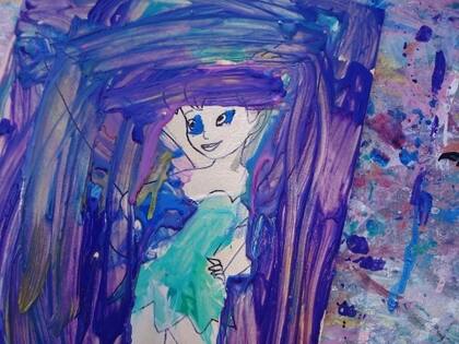 Terminó en una versión libre de su hada favorita