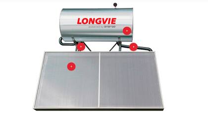 Así es el termotanque solar Longvie Powered by Energe, producido en Mendoza