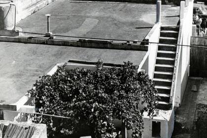 Terraza de una de las casas donde estuvo detenido Oberdan Sallustro en su calvario de 20 días secuestrado por integrantes del ERP