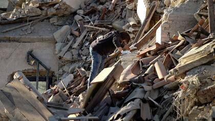 Algunos de los daños que ocasionó el terremoto en Italia