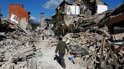 Cada vez son más frecuentes los sismos en Italia