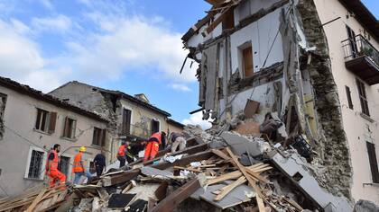 Terremoto en Italia: Las localidades más afectadas son Amatrice, Norcia y Accumoli