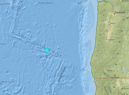 Terremoto en la costa de Oregon: no hay riesgo de tsunami