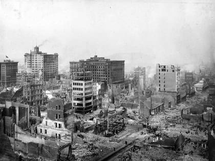 Terremoto en San Francisco, 1906.