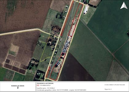Terreno ferroviario en Barrow, Tres Arroyos, que será vendido