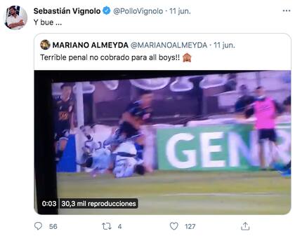 "Terrible penal no cobrado para All Boys"