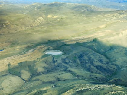 Territorios inaccesibles que se ven desde el aire