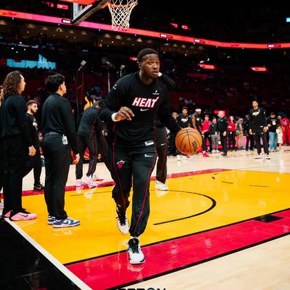 Terry Rozier, de 31 años, llegó al Miami Heat en enero de 2024 tras un traspaso desde los Charlotte Hornets
