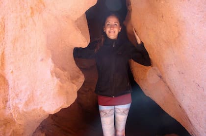 Tessa se enamoró de los paisajes argentinos.