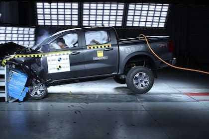 Test de seguridad de la Ford Ranger