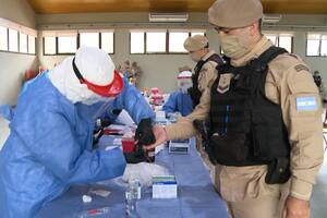 Coronavirus. Casi 300 casos positivos en las fuerzas federales de seguridad