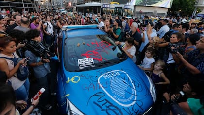 Tetazo en el Obelisco contra el machismo y en reclamo de "la soberanía de los cuerpos"