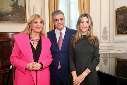 Tete Coustarot, Jorge Macri y María Belén Ludueña