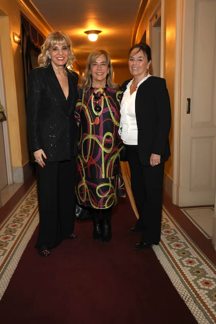 Teté Coustarot, Marcela Tinayre y Belén Estrada