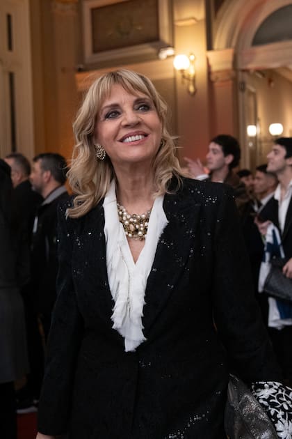 Teté Coustarot, siempre elegante.