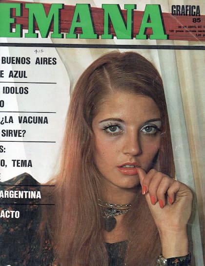 Teté Coustarot, tapa de la revista Semana. Crédito: Facebook Glamour Argentino