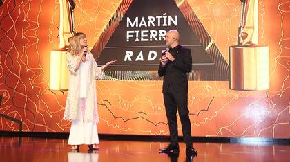 Teté Coustarot y Guillermo López, conductores de los Martín Fierro a la Radio 2016