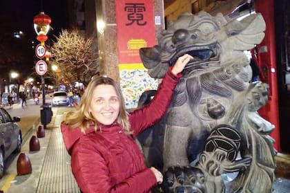 Tetyana vende vinos argentinos en el mundo entero.