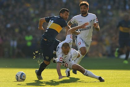 Tevez, en su vuelta a la Bombonera