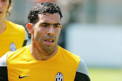 Tevez entrena en Juventus y sueña con Boca