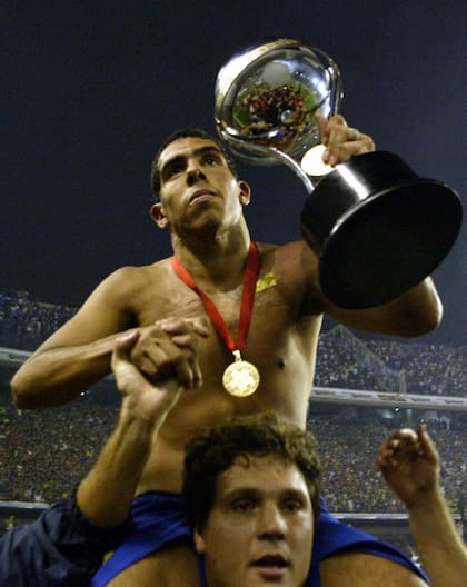 Tevez la ganó en 2004, su último título con Boca