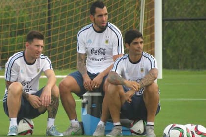 Tevez y Messi con el mismo objetivo en la selección