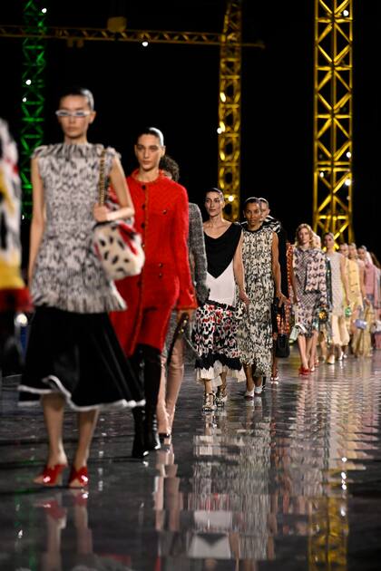 Texturas y estampas en la colección otoño-invierno 2026
