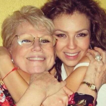 Thalia recordó a su mamá con un emotivo posteo