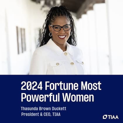 Thasunda Brown Duckett es una de las mujeres más importantes de los Estados Unidos