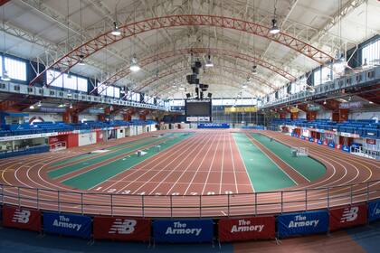 The Armory, en Nueva York, convertido en centro de vacunación