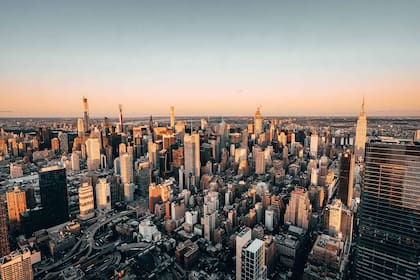 Vista panorámica de 360 grados que alcanza los barrios de Brooklyn, Queens, todo Central Park y una gran parte de New Jersey.