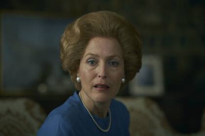 Gillian Anderson hace de su composición de Margaret Thatcher un símbolo del giro que dio su país en los años 70