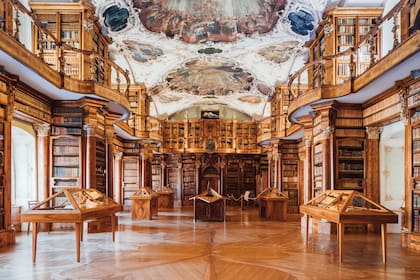 The Abbey Library of Saint Gall. Foto: Twitter/@Dtechdirect