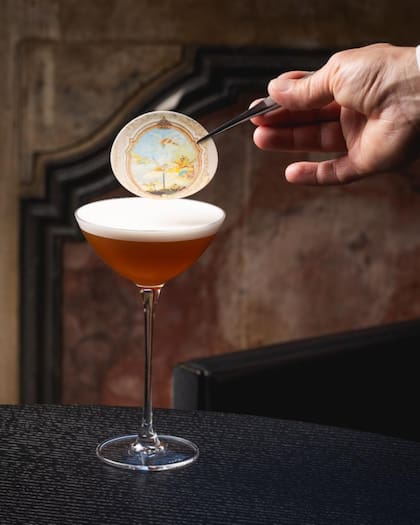 The Bar en el hotel Aman Venice, Venecia