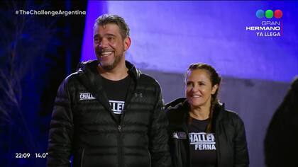 The Challenge Argentina: Adrián Cormillot y María Fernanda Callejón ganaron la prueba