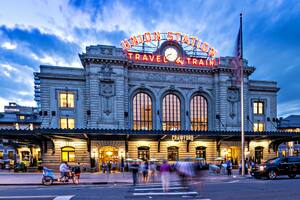 The Crawford Hotel en la estación de trenes de Denver