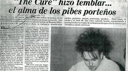 the cure la razon