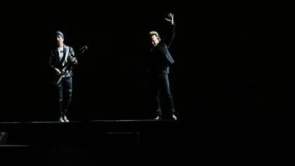 The Edge y Bono, protagonistas de una gran noche para U2 en La Plata