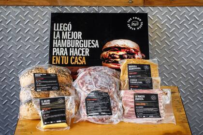 The Food Truck Store vende sus cajas con seis hamburguesas para armar