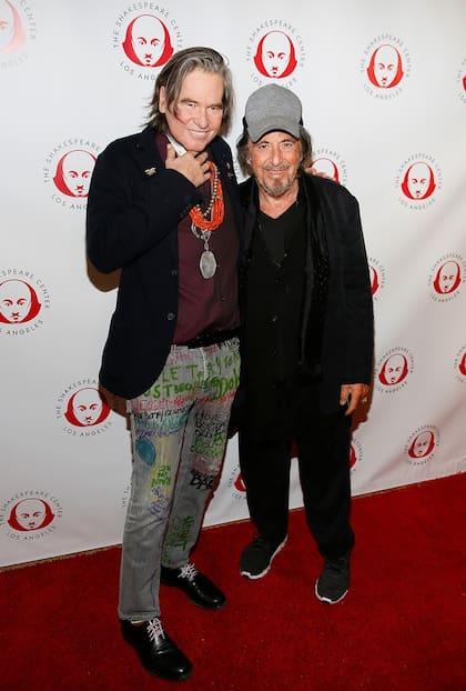 Kilmer y Al Pacino, compañeros en Fuego contra fuego, en una presentación de El mercader de Venecia en el Walt Disney Concert Hall, en octubre del año pasado