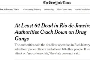 The New York Times sobre el operativo en Río de Janeiro