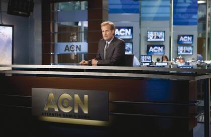 The Newsroom, la serie de Aaron Sorkin sonre un noticiero de TV
