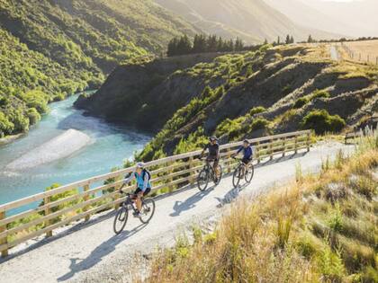 The Queenstown trail, uno de las experiencias impulsadas en Nueva Zelanda.