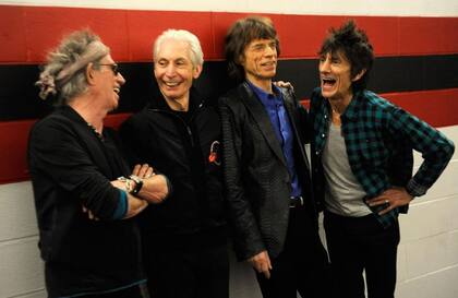 The Rolling Stones -en una foto de su formación clásica, con el ya fallecido baterista Charlie Watts- realizaron una exitosa gira en 2022