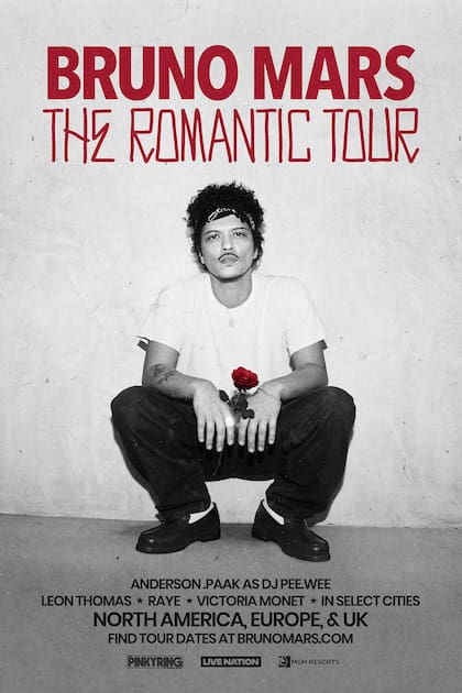 The Romantic, un tour imperdible para los seguidores del artista